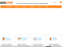 Tablet Screenshot of in2crm.nl